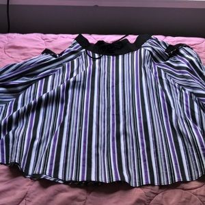 Pinup Girl Clothing purple skirt